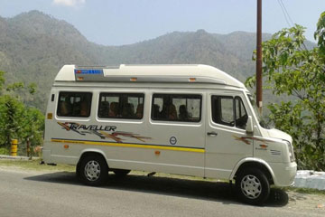 12 Seater Tempo Traveller Rentals