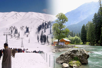 Jammu-Srinagar-Sonmarg-Pahalgam-Gulmarg Tour