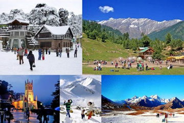 Pathankot Shimla Manali Dharamshala Dalhousie Chandigarh